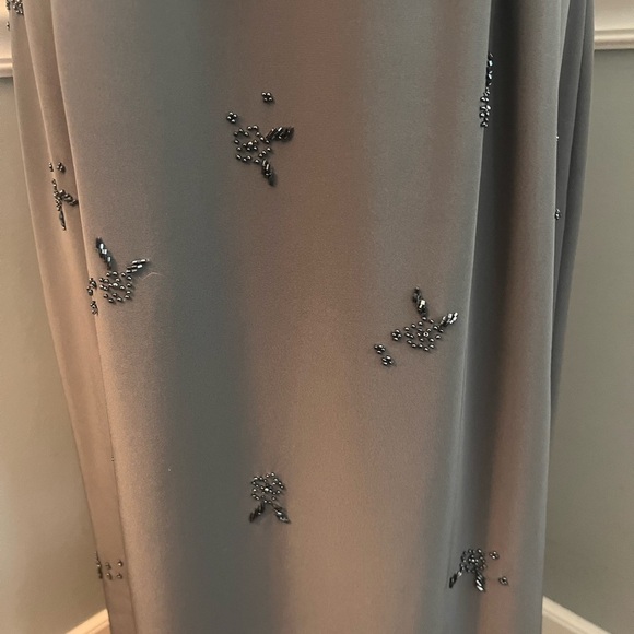 Jovani Embellished Mother of the Bride Dress – Charcoal Gray – Size 16 - Picture 4 of 9